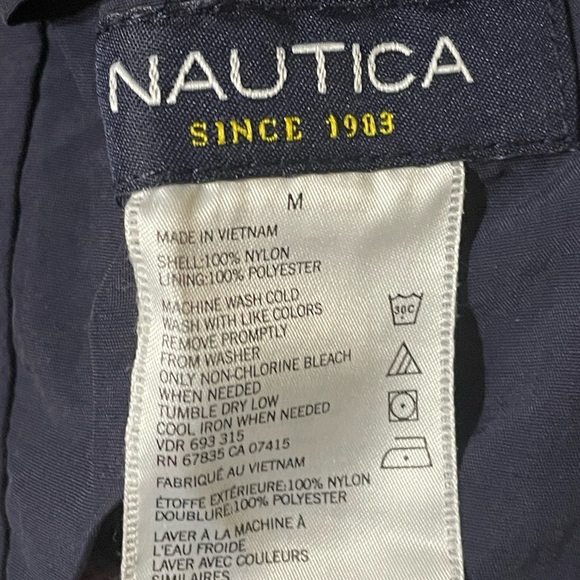 Nautica Blue and Red Board Shorts - Picture 3 of 3
